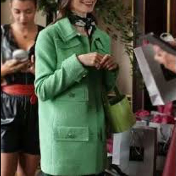 Forever 21 Flannel Jacket Shacket style Plaid coat in Lilac Stripes - Picture 4 of 10